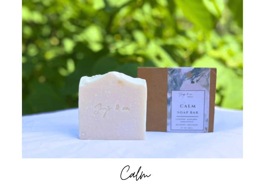 Calm with Sandalwood · Mandarin · Lavender