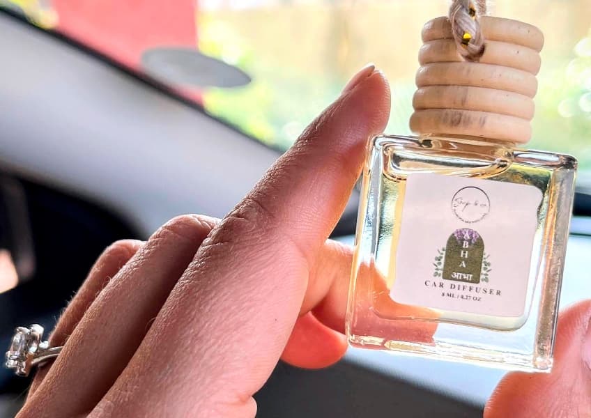 Abha Car Perfume (Floral Notes) view 3